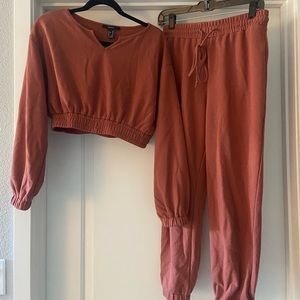 Forever 21 Sweatsuit Set Size M